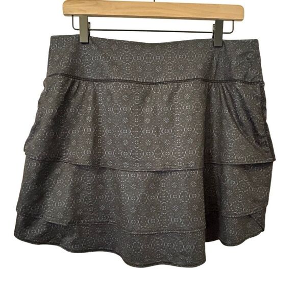 Athleta Gray Atletc Skrt Sze XSP | A lne mn skrt, Blue strped